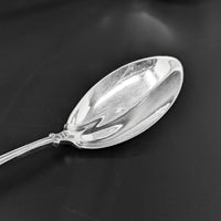 Gorham "Palm" Sterling Silver Soup Ladle & Teaspoon, Monogrammed JLT