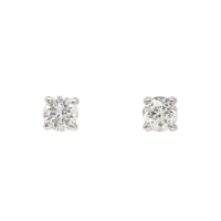 14K White Gold 0.5tcw Diamond Stud Earrings