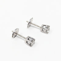 14K White Gold 0.5tcw Diamond Stud Earrings