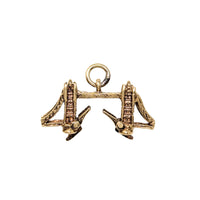 9K Gold London Bridge Charm