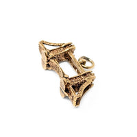 9K Gold London Bridge Charm