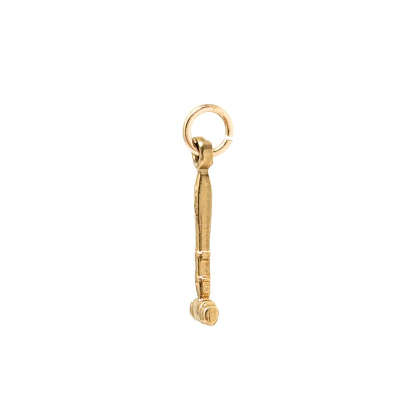 14K Gold Croquet Mallet Charm