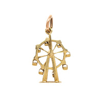 14K Gold Ferris Wheel Charm