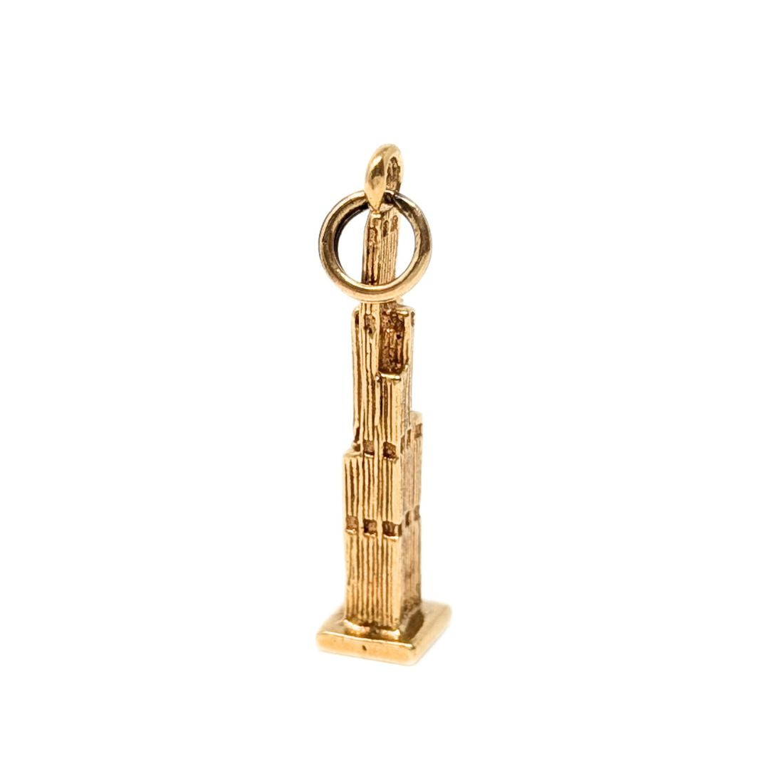 14K Gold Sears Tower Chicago Charm