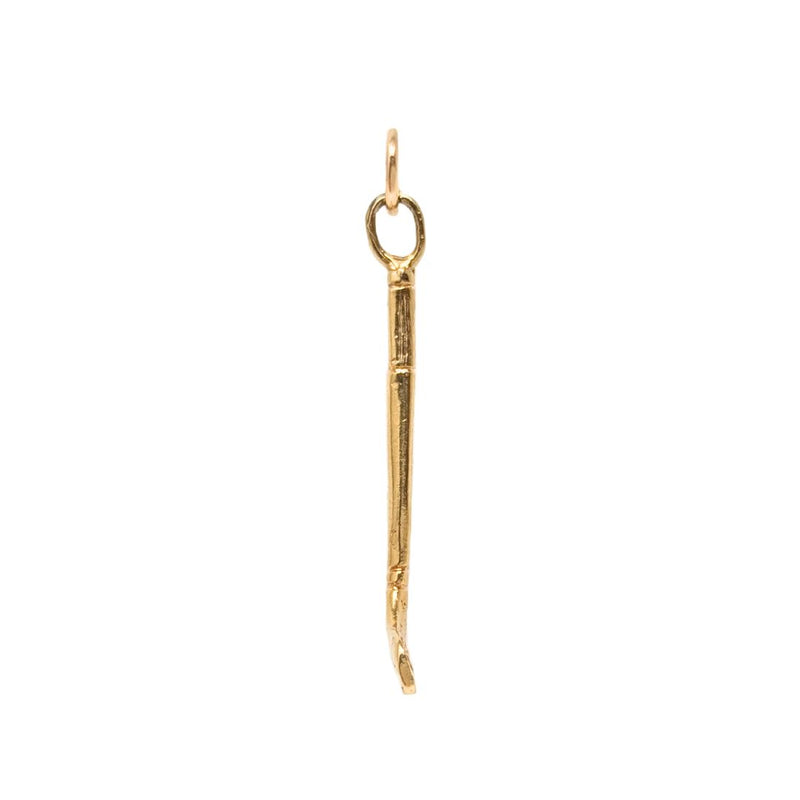 14K Gold Golf Club Charm