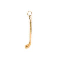 14K Gold Golf Club Charm