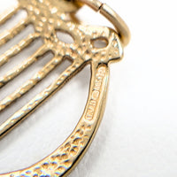 14K Gold Irish Harp Charm