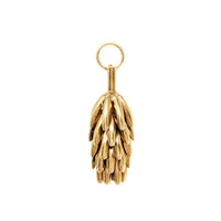 14K Gold Banana Bunch Charm