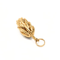 14K Gold Banana Bunch Charm