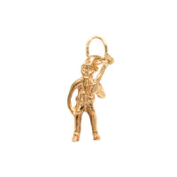 14K Gold Leprechaun Charm