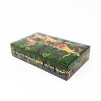 Vintage Kashmiri Lacquered Trinket Box