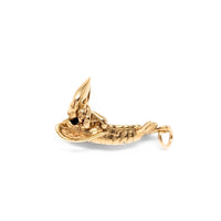 14K Gold Lobster Charm