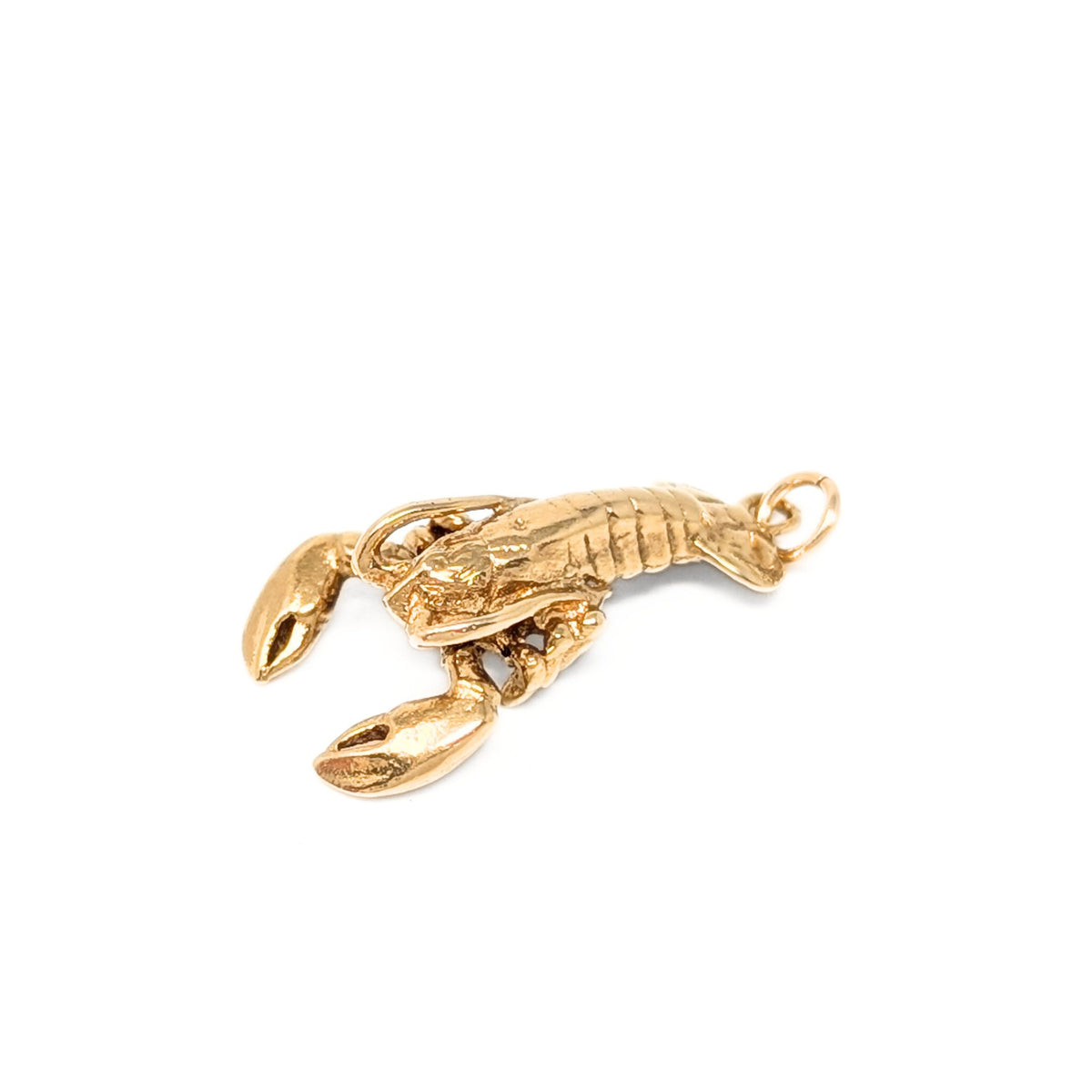 14K Gold Lobster Charm