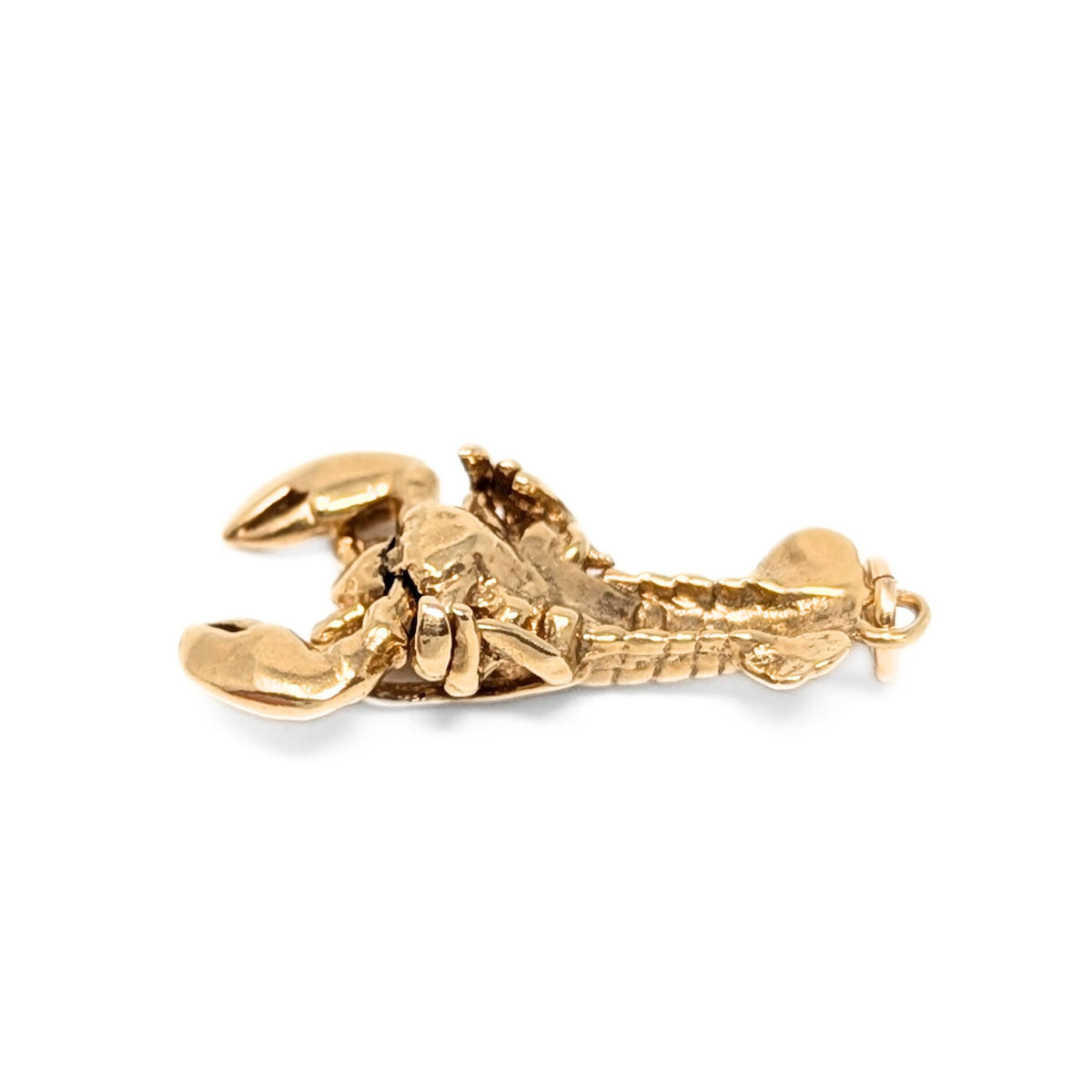 14K Gold Lobster Charm