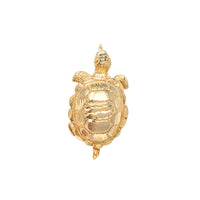 14K Gold Turtle Charm