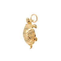 14K Gold Turtle Charm