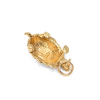 14K Gold Turtle Charm