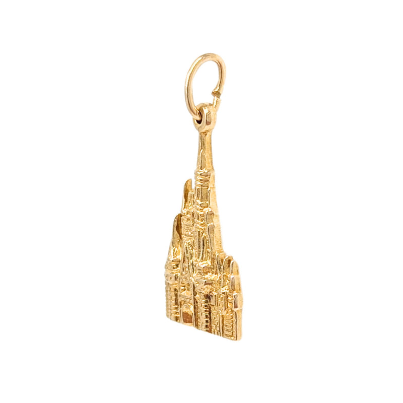 14K Gold Walt Disney World Cinderella's Castle Charm