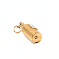 18K Gold "Port Wine" Charm