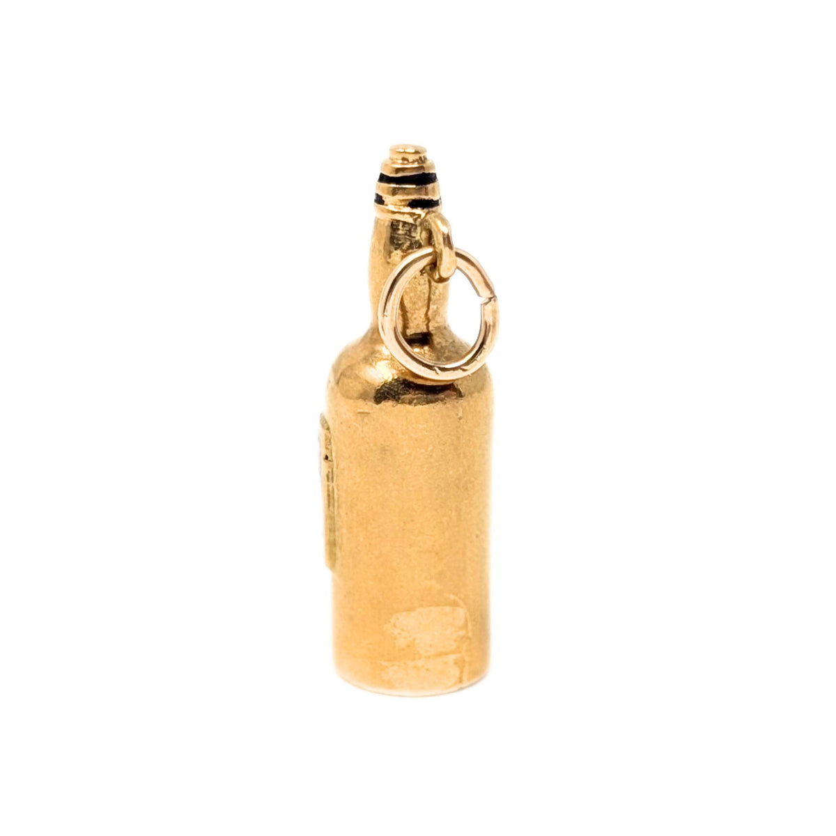 18K Gold "Port Wine" Charm