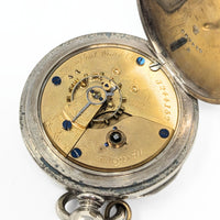 Elgin 1889 Model 1 18S 7J Key Wind Pocket Watch