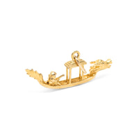 14K Gold Gondola Charm