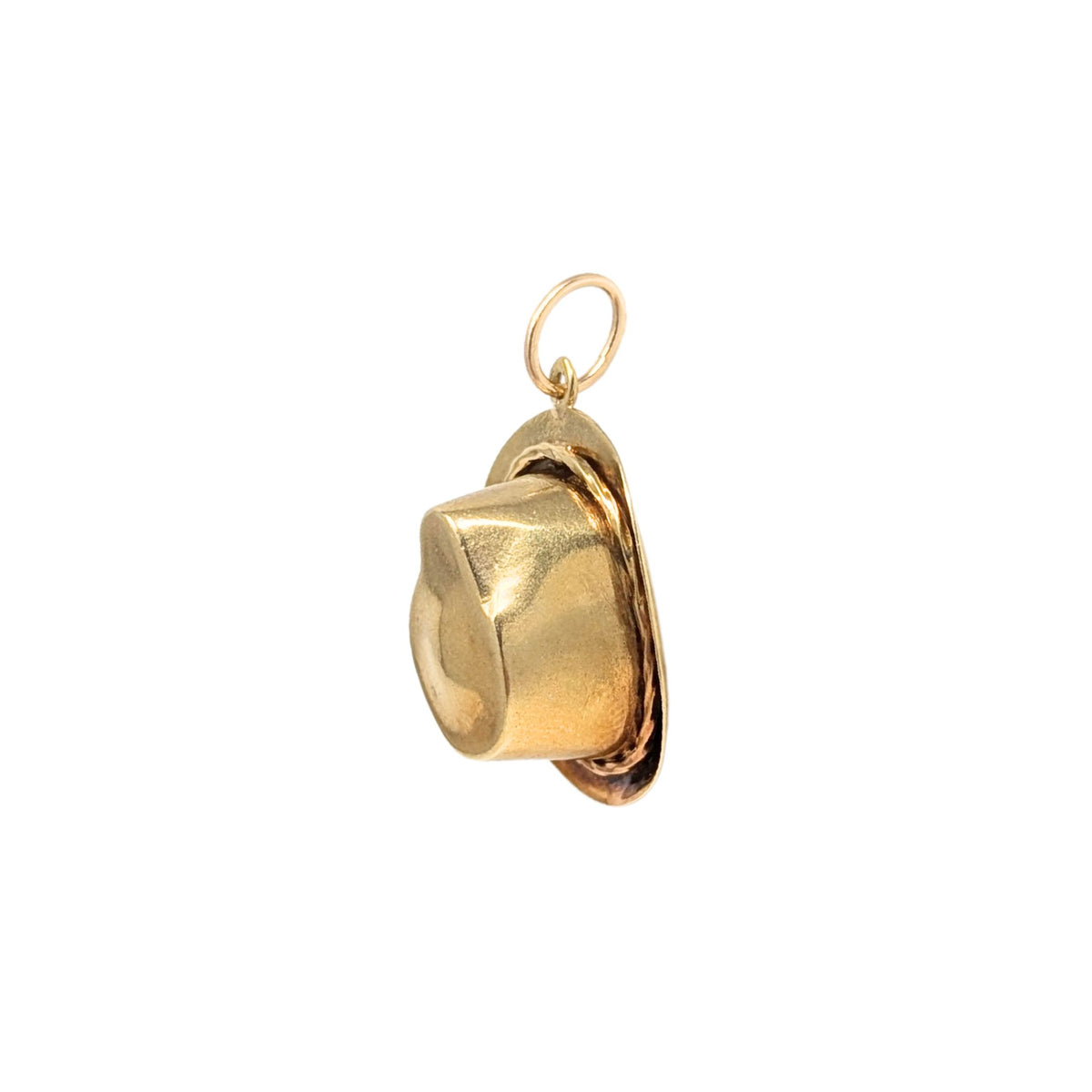 14K Gold Tyrolean Hat Charm