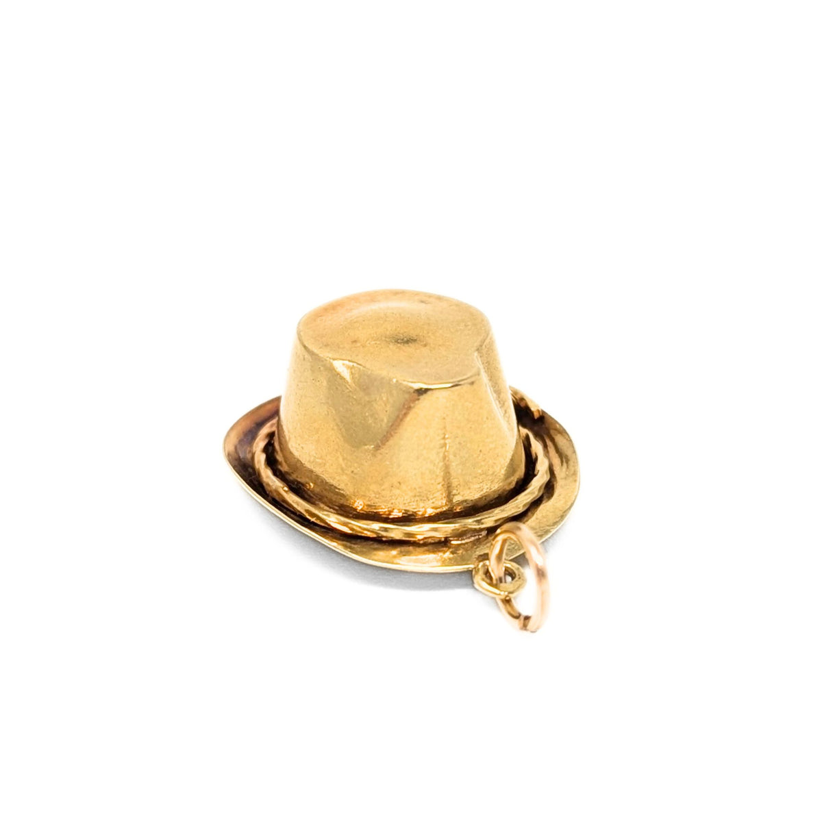 14K Gold Tyrolean Hat Charm