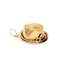 14K Gold Tyrolean Hat Charm