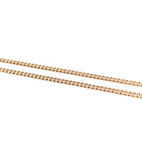 10K Gold 1920’s 33” 2mm Chain Necklace