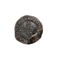 1501-03 Napoli Louis XII Sestino Copper Cavallo Coin