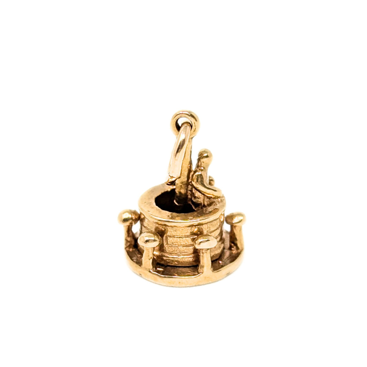 14K Gold Bartending Charm