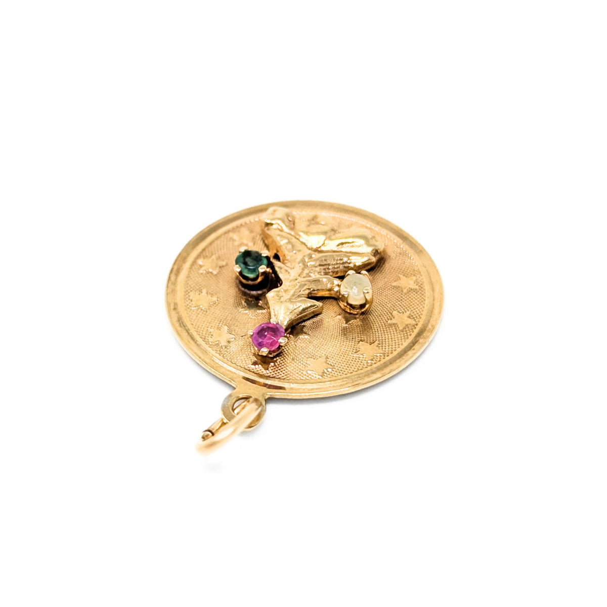 14K Gold Christmas Tree Charm/Pendant