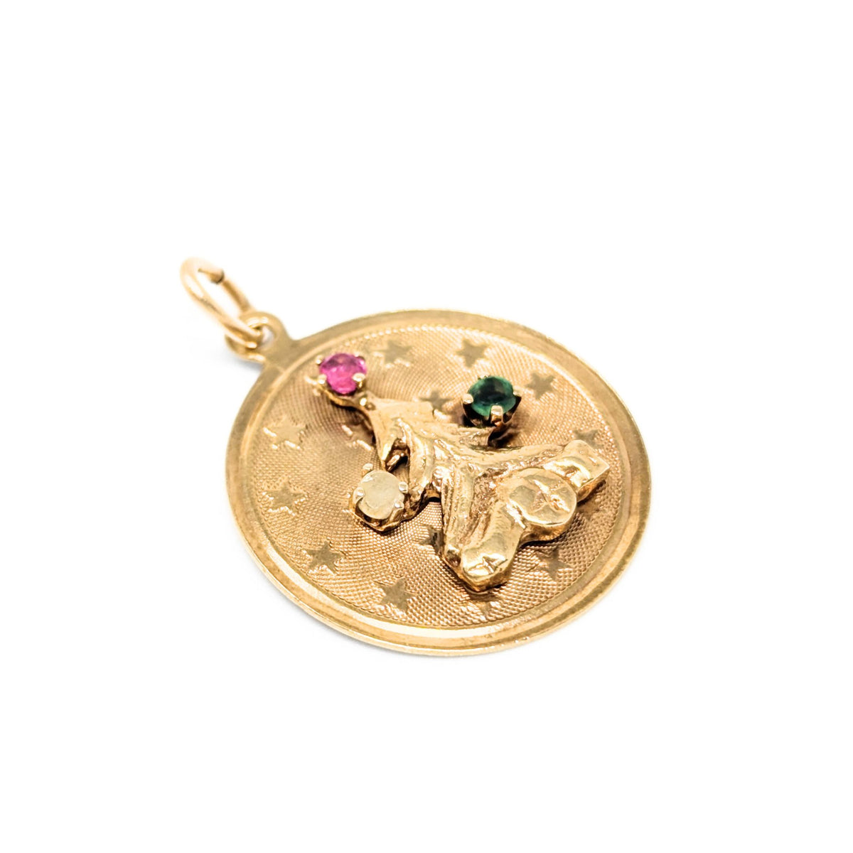 14K Gold Christmas Tree Charm/Pendant