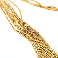 Monet 30” Gold Tone Multi-Strand Necklace