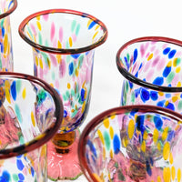 MacKenzie Childs "Molten Confetti" Glassware Set (20 pieces)