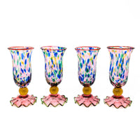 MacKenzie Childs "Molten Confetti" Glassware Set (20 pieces)