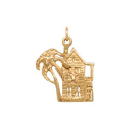 14K Gold Charleston South Carolina Charm