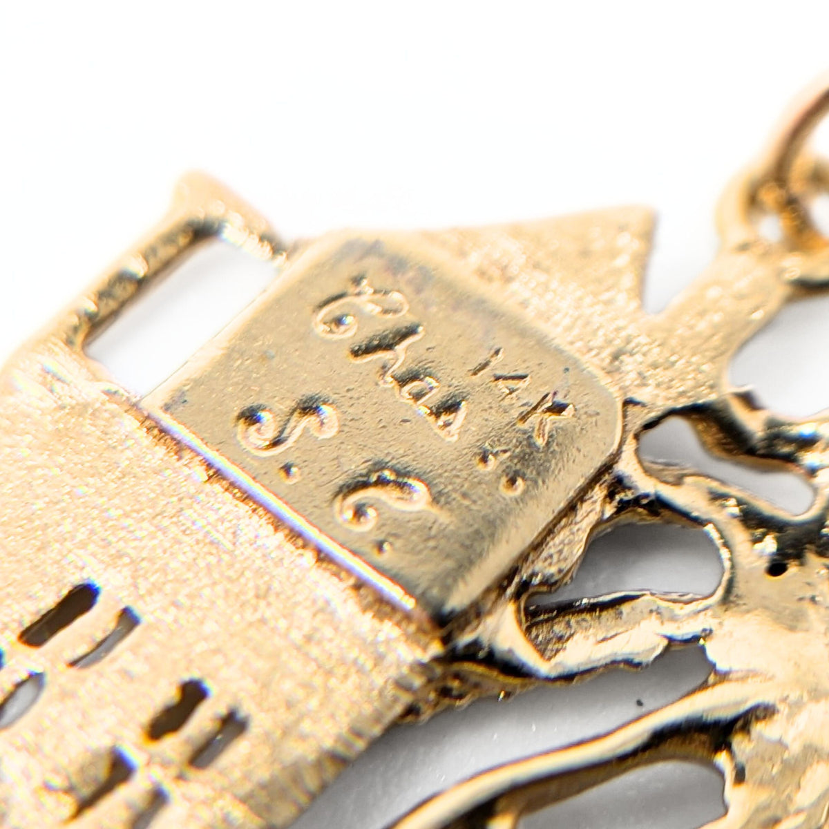 14K Gold Charleston South Carolina Charm