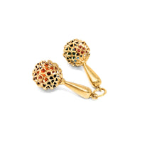 18K Gold Rattling Maracas Charm