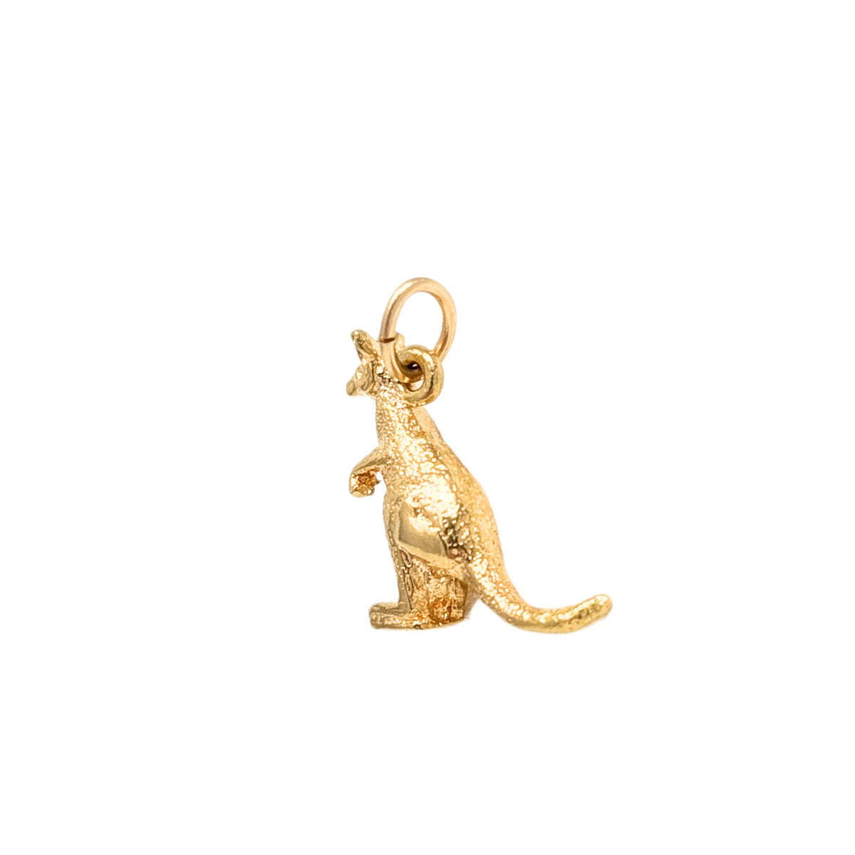 18K Gold Kangaroo Charm