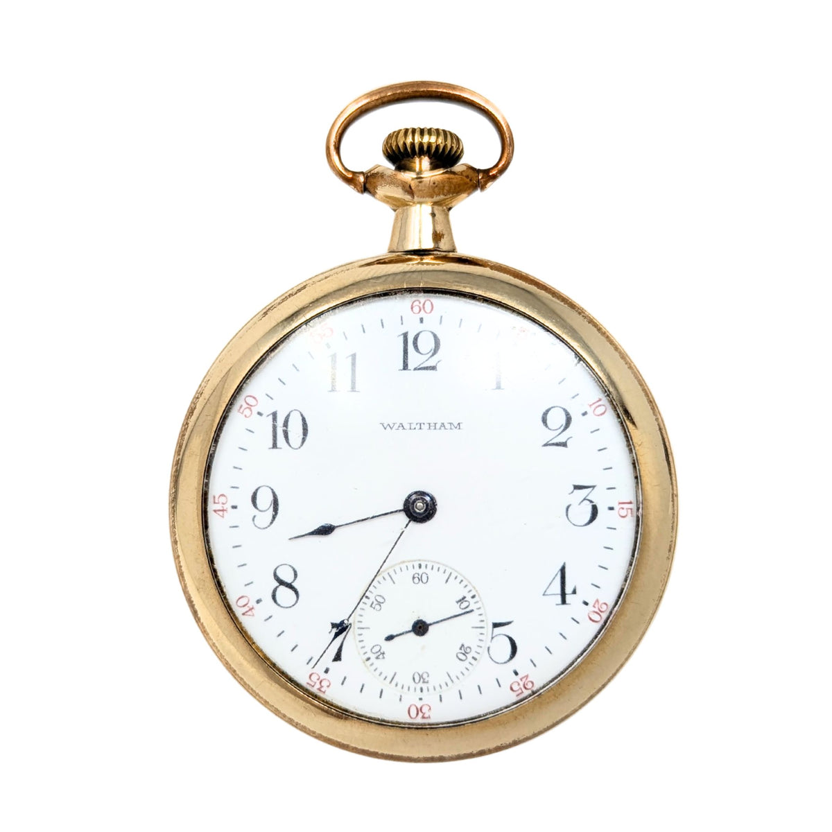 Waltham 1916 Model 1908 16s 15j Gold Filled Pocket Watch