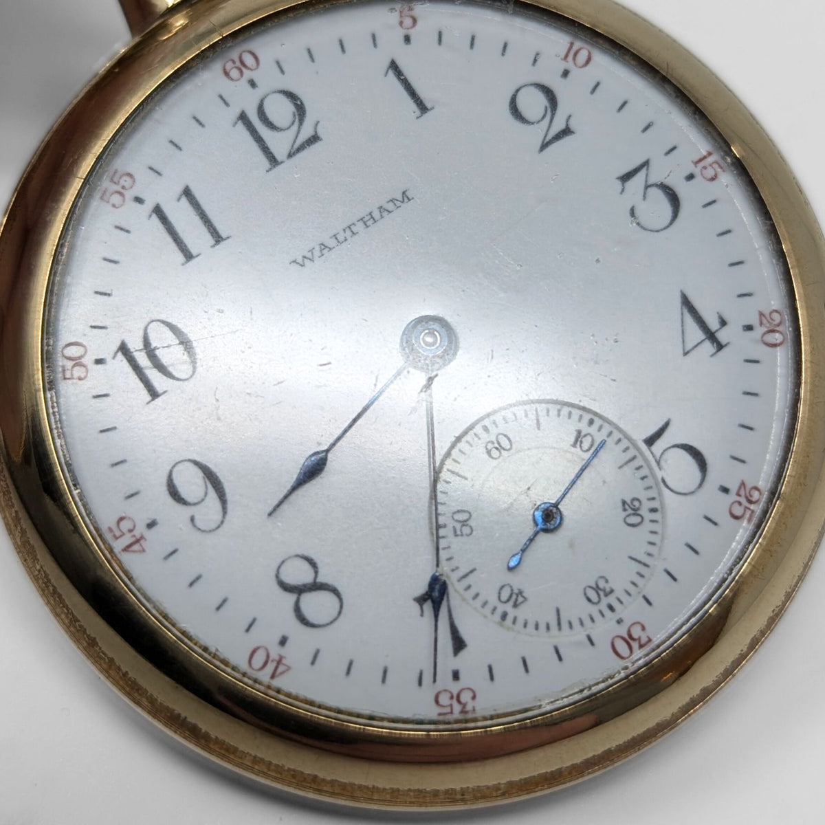 Waltham 1916 Model 1908 16s 15j Gold Filled Pocket Watch