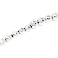 Taxco Sterling Silver 8mm-22mm Graduating Bead 25" Necklace