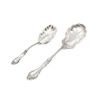 R. Blackinton "Helena" Sterling Jelly Serving Spoon & Monogrammed Sugar Shell