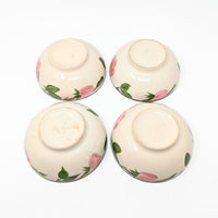 Franciscan "Desert Rose" (4) Salad Plates & (4) Oatmeal Bowls