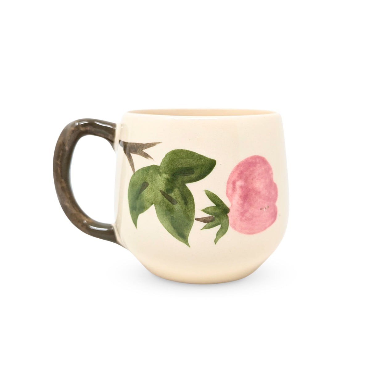 Franciscan "Desert Rose" (3) Small Mugs & (3) Dessert/Sauce Bowls