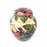Vintage Moorcroft Pottery "Simeon" Ginger Jar, Designer Phillip Gibson