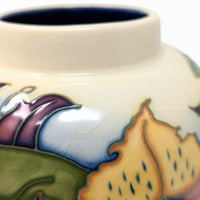 Vintage Moorcroft Pottery "Simeon" Ginger Jar, Designer Phillip Gibson