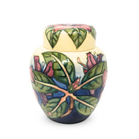 Vintage Moorcroft Pottery "Simeon" Ginger Jar, Designer Phillip Gibson